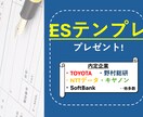ESのテンプレ文章をプレゼントします 大手内定多数の私のESをテンプレ化！ES作成に活用ください♪ イメージ1