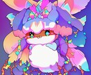 マスコット動物を書きます 最低価格、格安、早い、Youtube、ゲームなどに最適 イメージ2