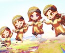 高クオリティなキャラクターイラストを描きます 色味が綺麗な見栄えが良いイラストが得意です！ イメージ9