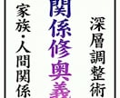 家族•人間関係修復改善のための祈祷を行います 家族・人間関係のもつれの原因を霊視し改善に向かわせる秘術 イメージ1