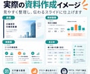 見やすく伝わる資料を作成します 会議・提案用のPowerPointを丁寧に整えます イメージ2