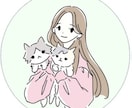 お得にシンプルおしゃれなゆるいイラスト描きます snsアイコン等に。動物も一緒に。商用可能◎テイスト相談可◎ イメージ2