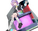 SNS用アイコンや夢絵等描きます デフォルメでの依頼もお任せ下さい！ イメージ4