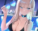 １枚絵・立ち絵・キャラデザ等　イラスト描きます クリエイター様・Vtuber様の活動のお手伝いをいたします！ イメージ3