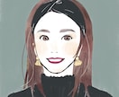 大人な•キレイめ似顔絵作成します お写真をもとにやわらかく上品な雰囲気の似顔絵をお描きします イメージ2