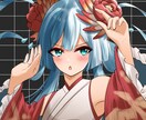 アイコンイラストを描きます キャラは顔が命！魅力的な表情を描きます！ イメージ5