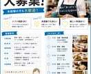 イメージから伝わるチラシを作ります 文章やイメージだけでもOK!伝わるデザインに仕上げます！ イメージ4