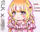 可愛いペットの擬人化イラスト描きます ミニ色紙にご自身のペットを人間化(擬人化)させます！ イメージ2