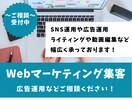 Webマーケティングや広告運用します Webマーケティングで必要な広告運用やSNS運用など イメージ1