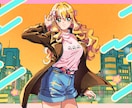 目を引く動画用の一枚絵を作成します 動画用やCDジャケットのイラストを作成します！背景付きも可！ イメージ7