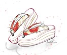 お写真からパッと目を惹く綺麗めイラストお描きします 【商用二次込】選べるカラータイプ！オプションでフルカラーも◎ イメージ2