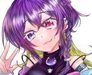 アイコン描きます 瞳に特徴あるイラストを描きあげます！ イメージ1