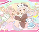 イラストからも可！オリジナルMVを作成します 効果的な文字表現や空気感で見応えのある動画作成をいたします！ イメージ12