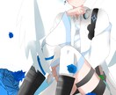 サムネイル・一枚絵作成します 歌ってみた動画などのサムネイル作成致します。 イメージ5