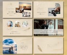 Canva プロフィールムービーテンプレ納品します スマホOK 上品/おしゃれ/シンプル 写真と文字を入れて完成 イメージ6