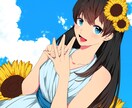 イラスト依頼承ります SNSアイコン、動画用イラスト、CDジャケット、本の表紙 イメージ3