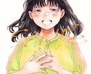 アイコン/似顔絵】少し漫画風の暖かい絵を描きます 2次元よりだけどどこか生きている感じのイラストです イメージ10