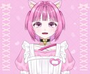 表情差分9種付き！平成ピンク女の子販売いたします 納品後すぐにIRIAM等でご使用いただけます！ イメージ3
