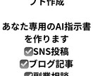あなた専用のChatGPTプロンプトを作成します 初心者でも使いやすいプロンプトを作成します イメージ1