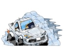 キュートな車のイラスト描きます アイコンや名刺、ちょっとした挿絵等に是非! イメージ5