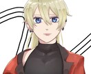 配信などで使用する立ち絵を制作します 立ち絵、キャラクターデザイン描きます イメージ1