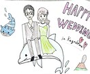 似顔絵描きます 受け取った方が笑顔になれる似顔絵を描きます イメージ5