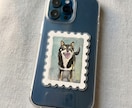 切手型⭐︎大切なペットを、小さな水彩画にします 手のひらに収まる宝物。ペットの「切手型」水彩肖像画描きます イメージ9