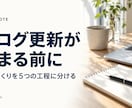 ブログ・SNS用の画像を3枚まとめて制作します YouTubeも対応｜用途を選べる3枚セット イメージ2