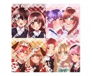 SNS等に！かわいいイラストお届けします アイコン、歌ってみた動画、グッズ、観賞用などに!! イメージ3