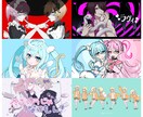 歌ってみた/立ち絵/ミニキャラ、なんでも描きます とことん突き詰めて良いものをつくりたい！ イメージ2