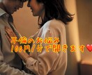 女性限定♡批判なし！共感でアナタの不倫相談聞きます 不倫やめられない、不倫相手と結婚したいなどのお悩み聞きます イメージ1
