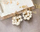 大ぶりオーダーピアス、イヤリング作ります あなたの日常を彩るひとしなを、付けるを諦めない！ イメージ4