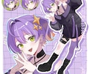 商用利用込！かわいい女の子描きます GW前特別価格で受付中★グッズや二次利用にも追加料金不要！ イメージ1