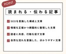 すぐに対応可能！伝わる記事を丁寧に執筆します 高品質な記事と迅速かつ丁寧な対応をお約束します イメージ2