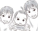 お写真をもとに似顔絵を描きます イメージ3