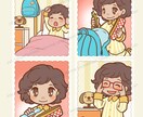 絵本タッチのふんわりイラスト描きます オリジナル絵本や挿絵、カットなどに イメージ7