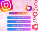 インスタが劇変！プロがアカウントをコンサルします ✨️1ヶ月継続✨️プロのマーケターが徹底分析サポート❗️ イメージ4