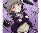 SNSのアイコン用のミニキャライラストを制作します オリジナルな可愛らしい絵柄のSNS用のアイコンを制作します。 イメージ3