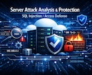 サイバー攻撃の解析・攻撃遮断・報告書を作成します 【緊急対応】サイバー攻撃のログ解析・即時遮断・報告書を作成 イメージ1