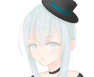 可愛い女の子描きます かわいいアイコンに仕上げます！ イメージ3