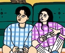 オシャレでポップなイラストをお届けします 誰とも被らない！ポップカなアメリカンイラストはいかがですか？ イメージ5