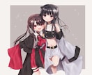 ご希望のイラストお描きします アイコン、表情差分あり立ち絵、サムネ用など！ イメージ3