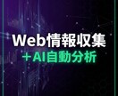 Web情報の自動収集＋AI分析ツールを開発します スクレイピング→Claude AIが自動分析・レポート化 イメージ1