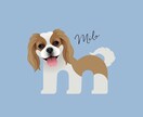 イニシャルでペットの似顔絵を制作します アルファベットとペットを組み合わせた「アルファペット」。 イメージ6