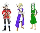 SNS用から挿絵など様々な用途でのイラスト描きます アナログ風のテイストで水彩画っぽく イメージ3