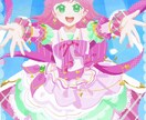 線画なし！女の子等身イラスト描きます ロリータ、ゴシック等可愛い服をきた女の子の衣装デザインも！ イメージ2