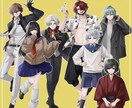 立ち絵制作承ります 全身8,000円/即日納品可！ イメージ5
