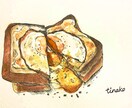 美味しいが伝わる食べ物イラストを描きます 挿絵やメニュー表にピッタリのイラストを描きます！ イメージ3