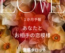 １か月予報☆あなたとお相手の恋模様を占います 二人はこれからどうなる？１週間毎の恋愛アドバイス付き☆ イメージ1
