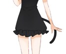 TRPG立ち絵描きます 柔らかい髪の毛と透明感のある瞳を描きます。 イメージ3